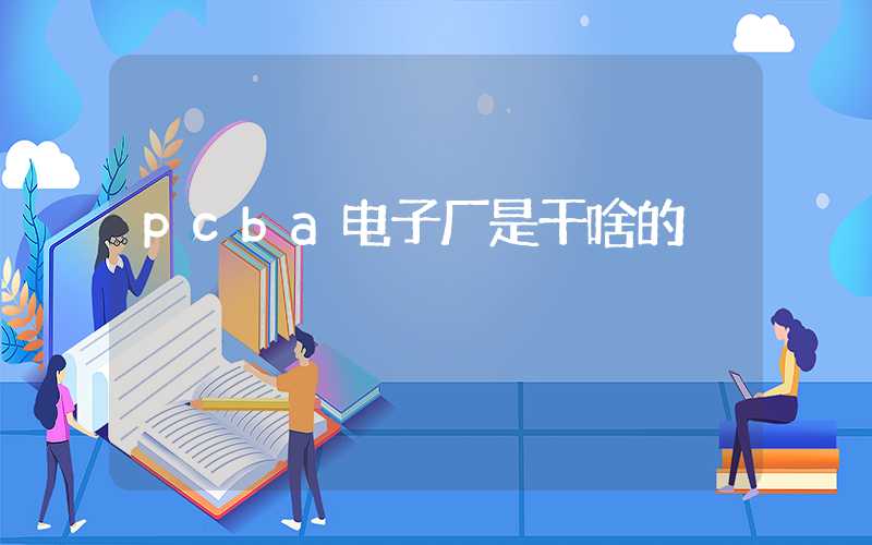 pcba电子厂是干啥的