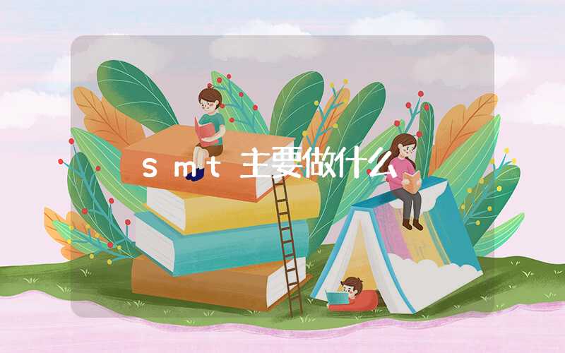 smt主要做什么