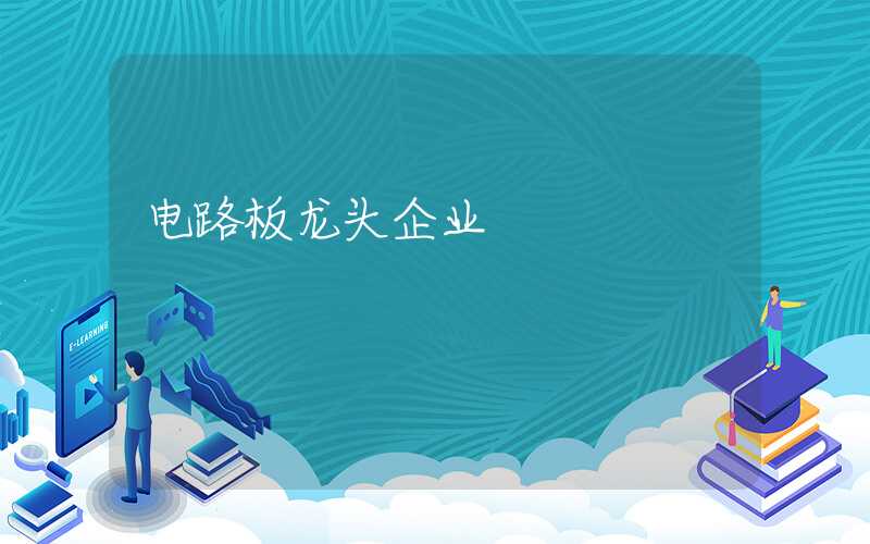 电路板龙头企业